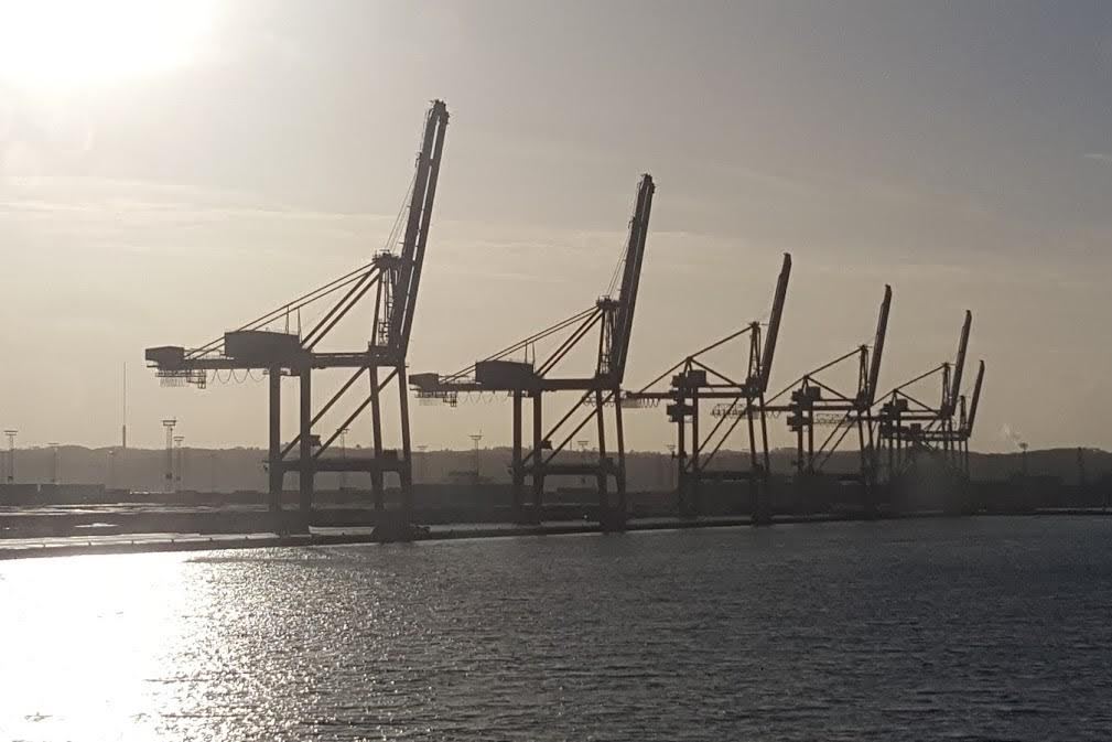 Aarhus Havn får torsdag besøg af verdens pt. største containerskib. Foto: Troels Lykke