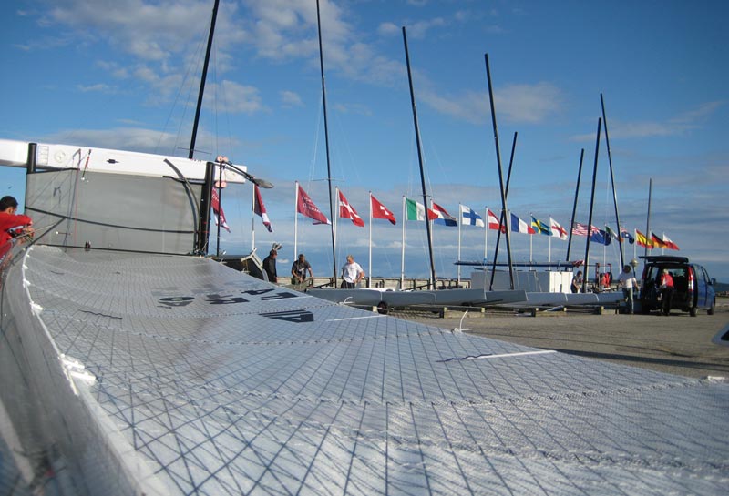 Du kan følge sejladserne på TracTrac. Foto: Sailing-aarhus.dk