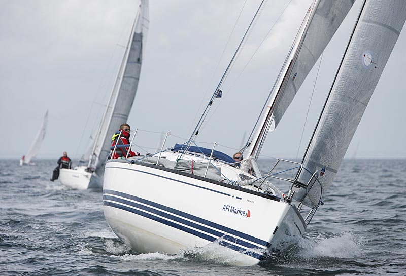 Foto fra sidste års Two star race, hvor flere blev grundejere, og vejret var meget blandet. Foto: Mick Anderson/sailingpix