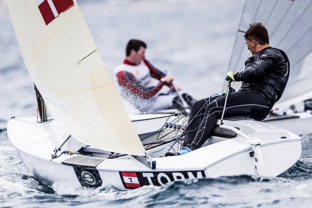 24-årige André Højen kæmpede for gode placeringer i Frankrig. Foto: Sailing Energy