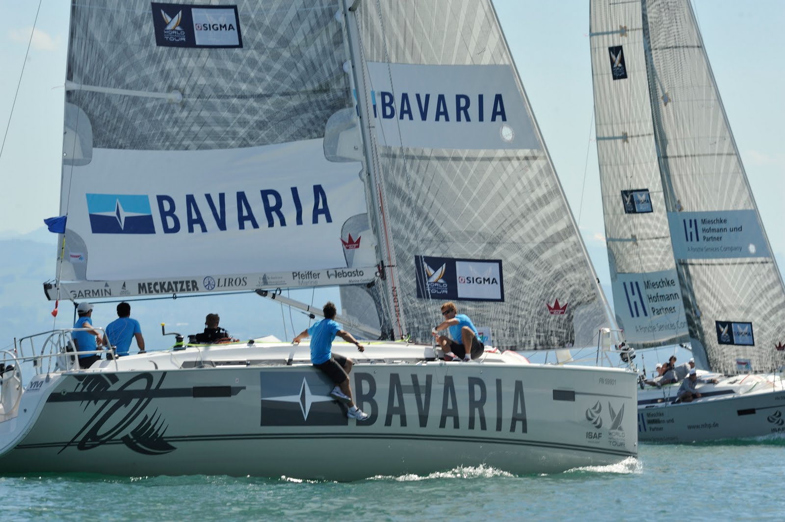 Bavaria 40 Sport bruges tillige i World Matchracing Tour i Sydtyskland.