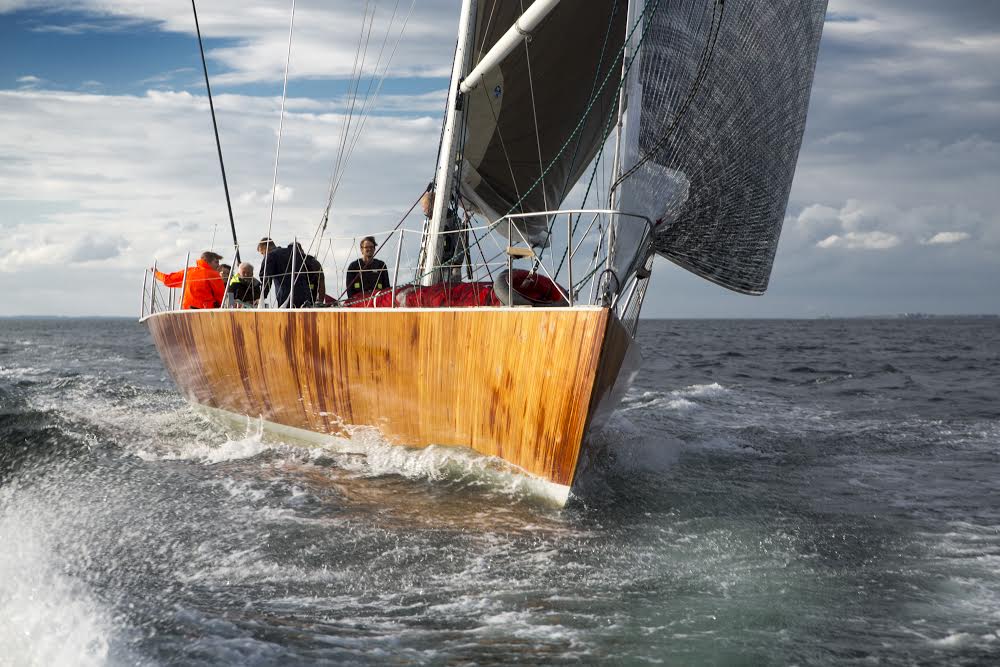 Buksesnedker på Øresund ed Deckchute. Foto: Torben Åndahl