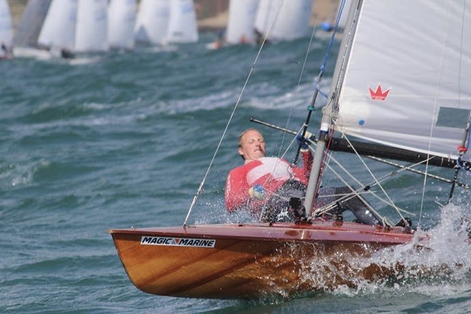 Jesper Nielsen må nøjes med sølvet i England. Foto: Contenderklassen