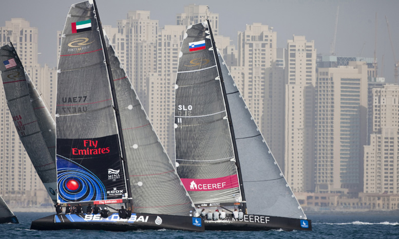 RC44 Dubai med Kirketerp, Plinius og Sparvath