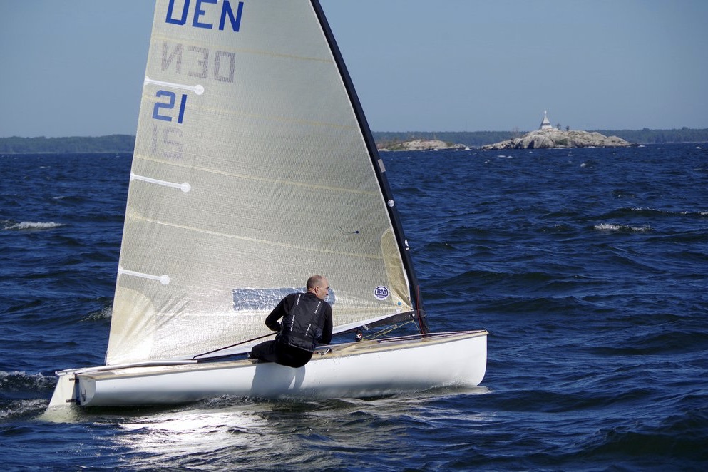 Otto Strandvig var bedste dansker i Sverige. Foto: Segelsällskapet Åmalsviken