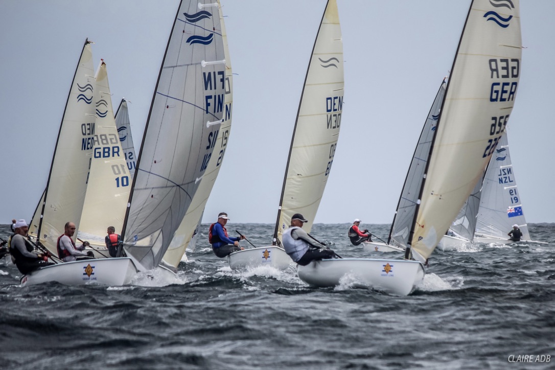 Otto Strandvig og Michael Staal ved Finn Masters 2017 på Barbados. ​Foto: Claire ADB