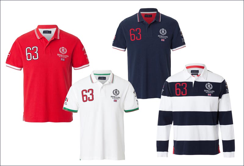 ”Round the World Race” kollektionen tæller poloer, T-shirts, rugbys, sweatshirts og shorts.