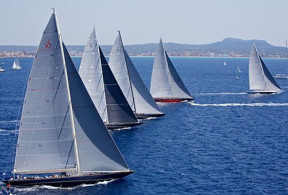 Bekking får god start til luv udfor Palma de Mallorca. Danish Yachts bygget Ranger tog 3. plads. Foto: Jesus Renedo