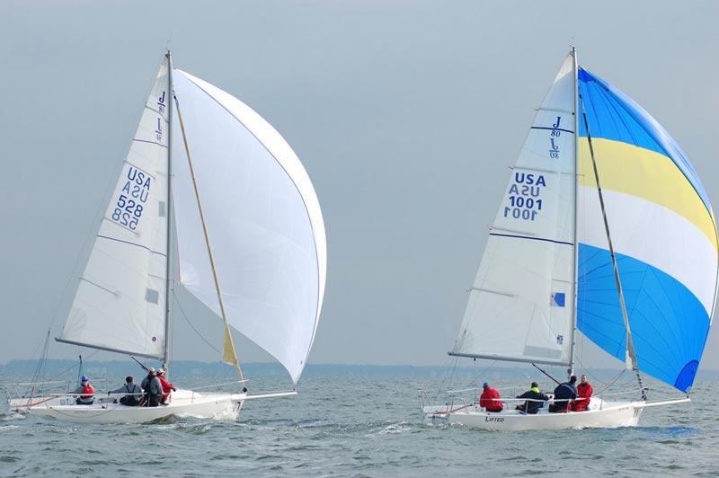 I 2011 kæmpede J/80-sejlerne om VM-titlen i Dragør. Arkivfoto