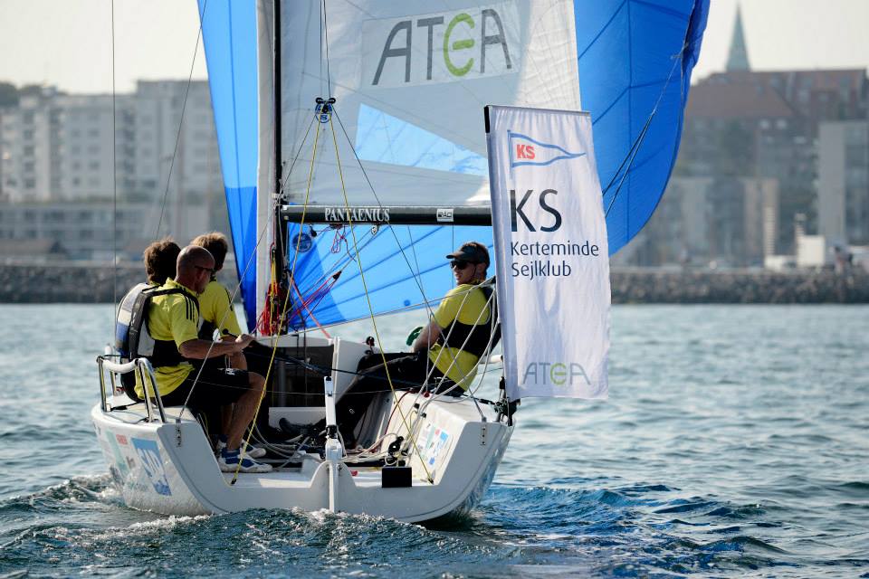 Rorsmand for Kerteminde Sejlklub er smeden fra Nyborg Kim Haugaard. Foto: Flemming Ø. Pedersen