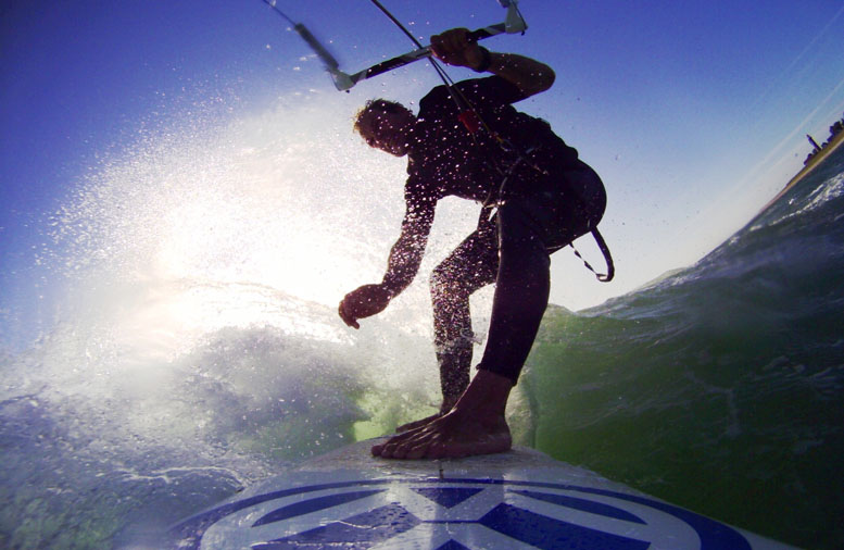 Kitesurfer Steen Carstens