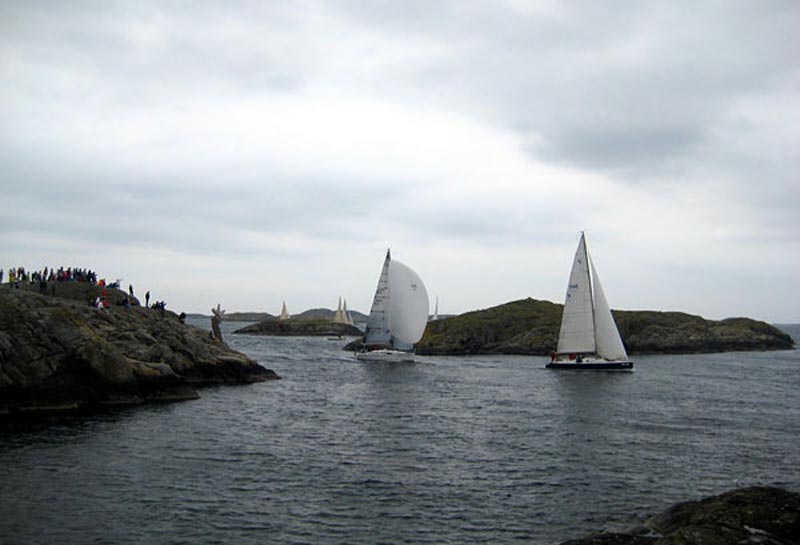 Det er svært nok at navigere ved Klädesholmen i stille vejr. Det var det ikke i 2009. Arkivfoto