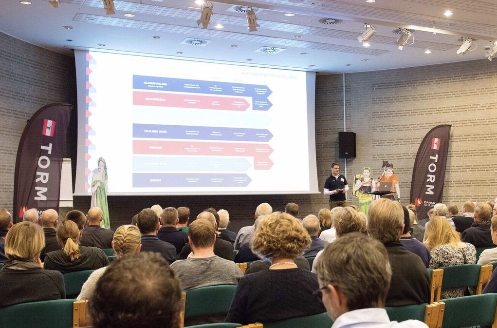 Sidste års 203 deltagere er rundet ved årets klubkonference, hvor 210 i øjeblikket har meldt deres ankomst. Foto: Flemming Ø. Pedersen / Dansk Sejlunion