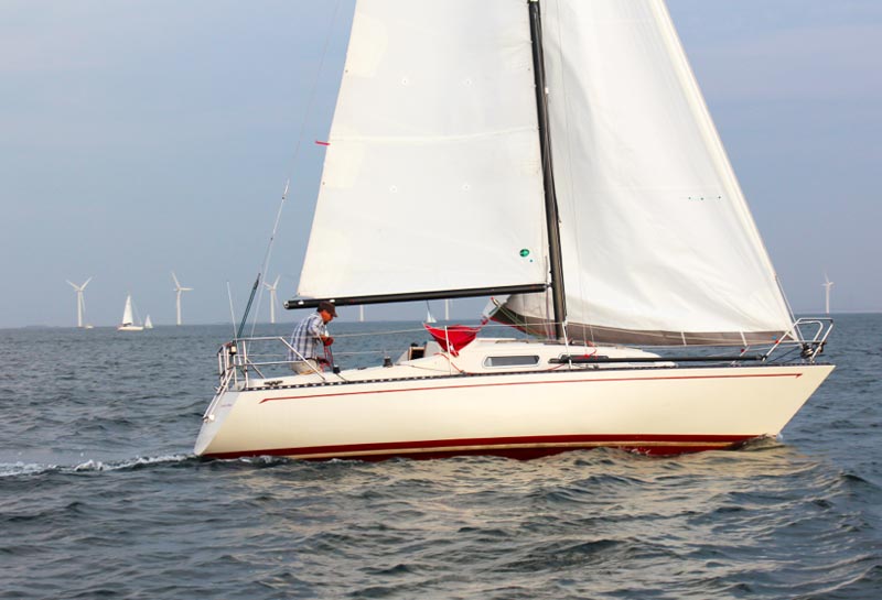 L29'eren Loa og skipper Kurt Pedersen er klar til Sjælland Rundt i Cruisingklassen.