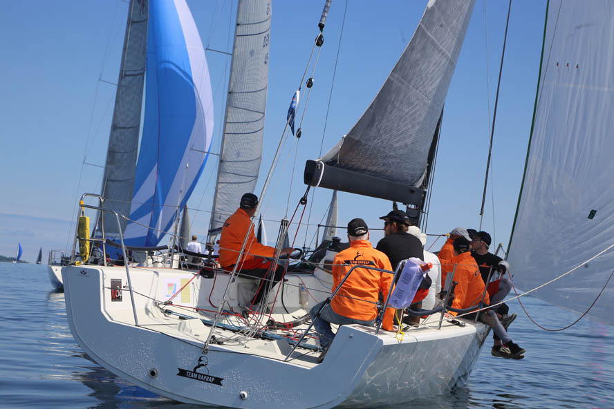 M34 Rap Rap fører two-star i Danmark pt. Her ses den i Palby Fyn Cup. Foto: Troels Lykke