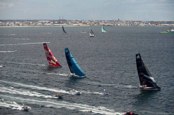 4. januar går det løs igen i sejladsen. Foto: Volvo Ocean Race