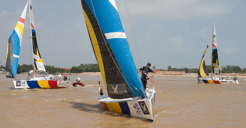 Arkivfoto fra Monsoon Cup i Malaysia.