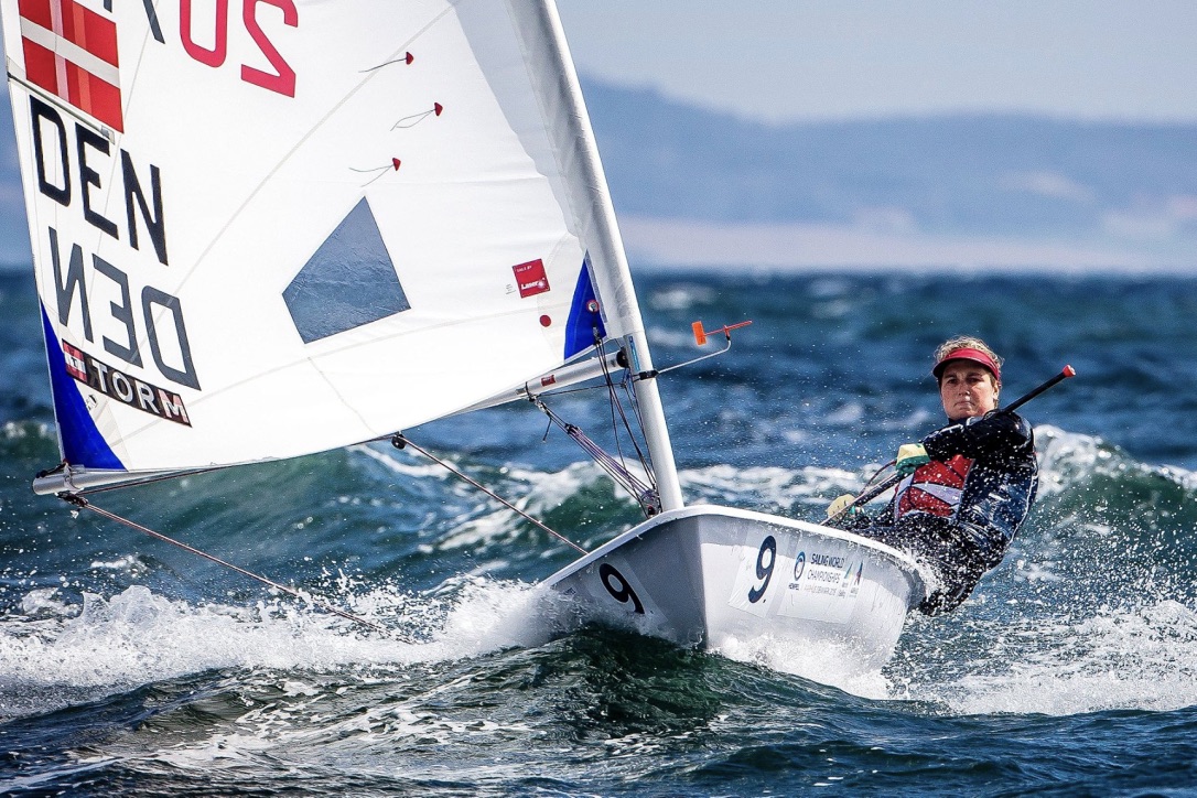 Anna Munch fra Kaløvig sejlede fornem sidste sejlads. Foto: Sailing Energy