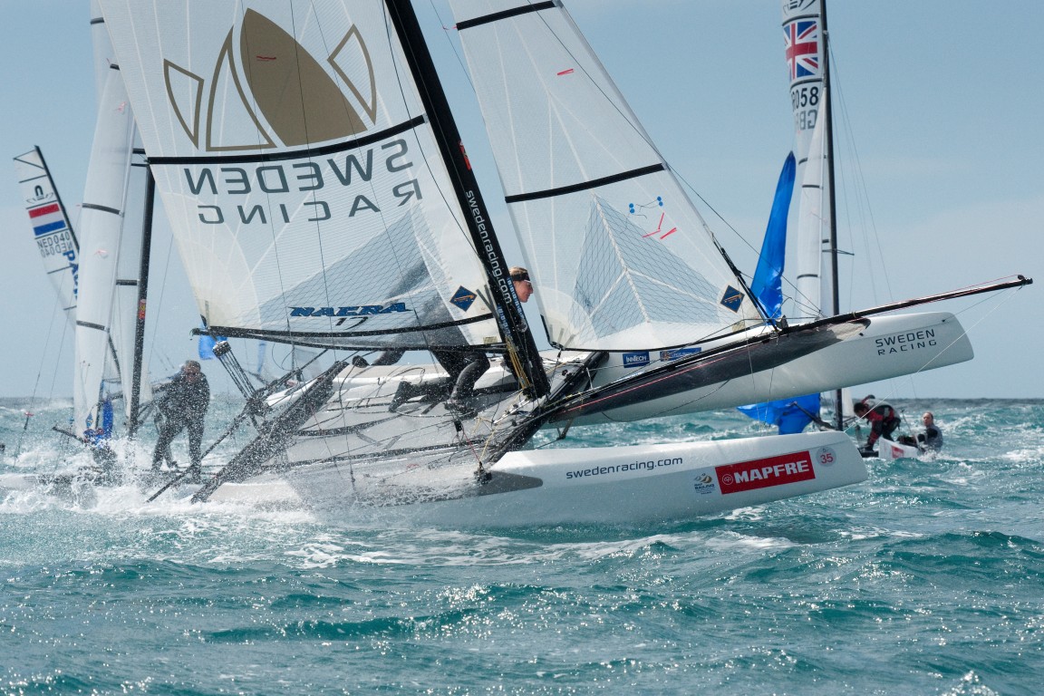 Der er nu solgt 185 Nacra 17 verden over. I Danmark er der nu to af den olympiske katamaran.