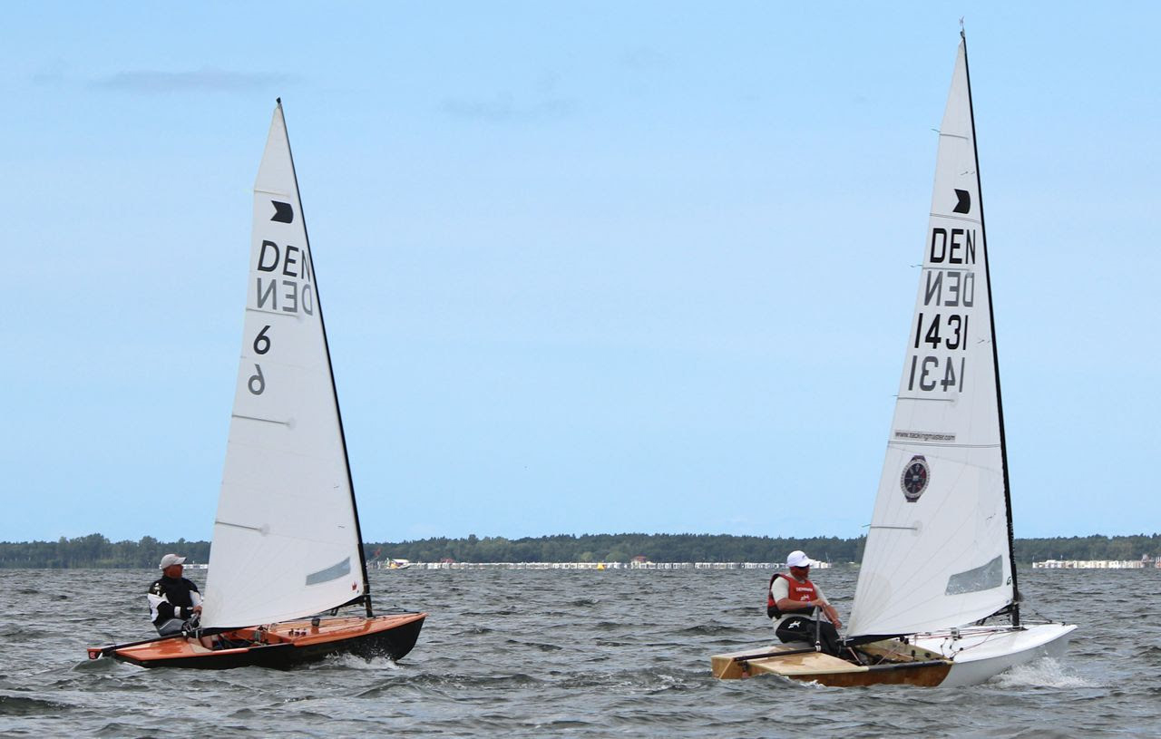 Træningsmakkerne fra Hellerup, Stefan Myralf og Bo Petersen, blev hhv. 5 og 3 til OK-jolle VM.