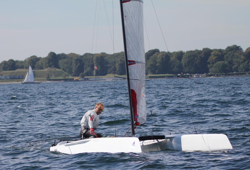 Thomas Paasch vandt Harboe Cup for A-Cat. Arkivfoto: Lars Darling