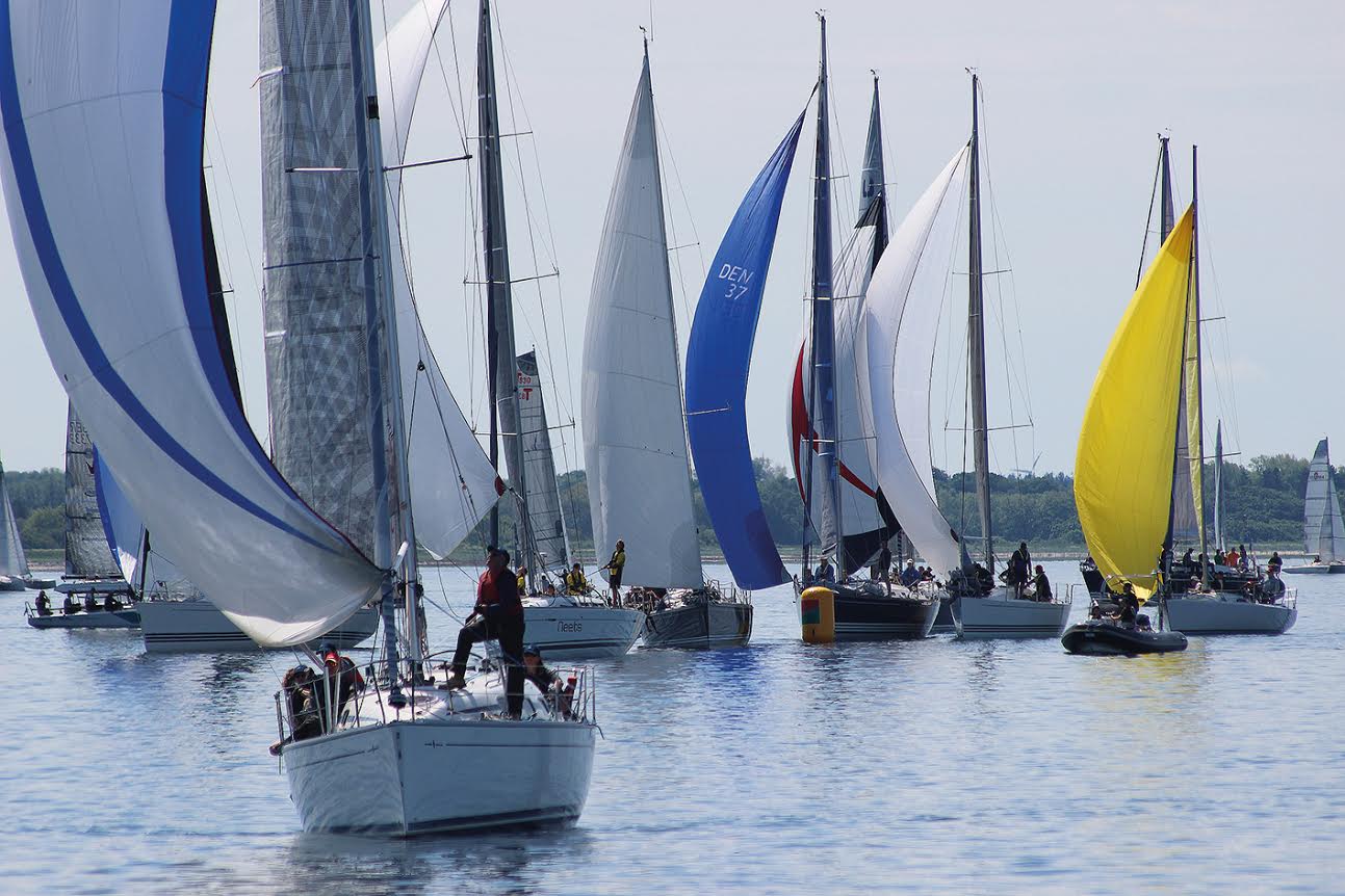 Palby Fyn Cup, Danmarks største kapsejlads, forventer igen 300 både på startlinjen. Foto: PR-foto