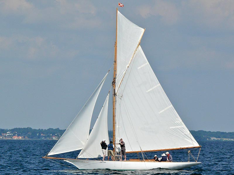 Smukke irske Peggy Bawn havde taget turen fra Irland, for at deltage i det klassiske løb. Foto: Søren Stidsholt Nielsen