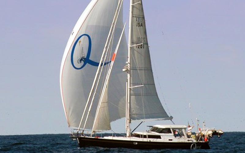 Yachten er en Davidson 58 pilot house sloop ved navn s/v Quest. Foto: svquest.com