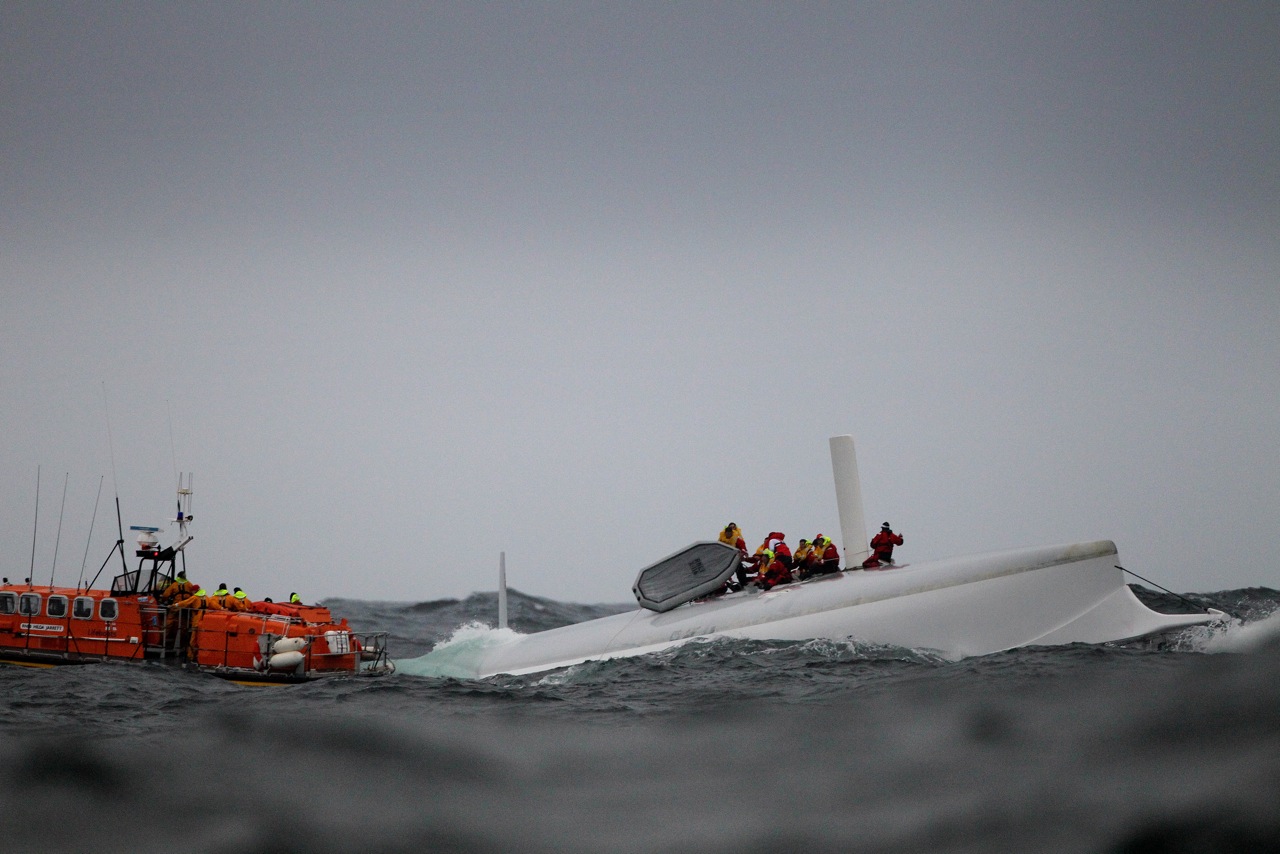 Den konstruktør der har beregnet belastningerne på kølen må nok lige tjekke sine papirer. Foto: Daniel Forster, Rolex