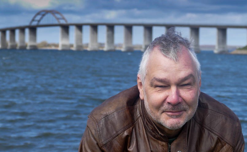 Frank Varsnæs er bådebygger, solosejler og nu også forfatter. Foto: Søren Stidsholt Nielsen, Søsiden Fyns Amts Avis