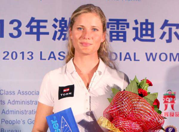 Sarah Gunni har trænet utroligt meget i år og det giver nu pote i Laser Radial-klassen.