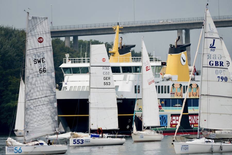 Pladserne i den populære solosejlads rundt om Fyn bliver blot mere og mere eftertragtede. Foto: Søren Stidsholt Nielsen, Søsiden, Fyns Amts Avis