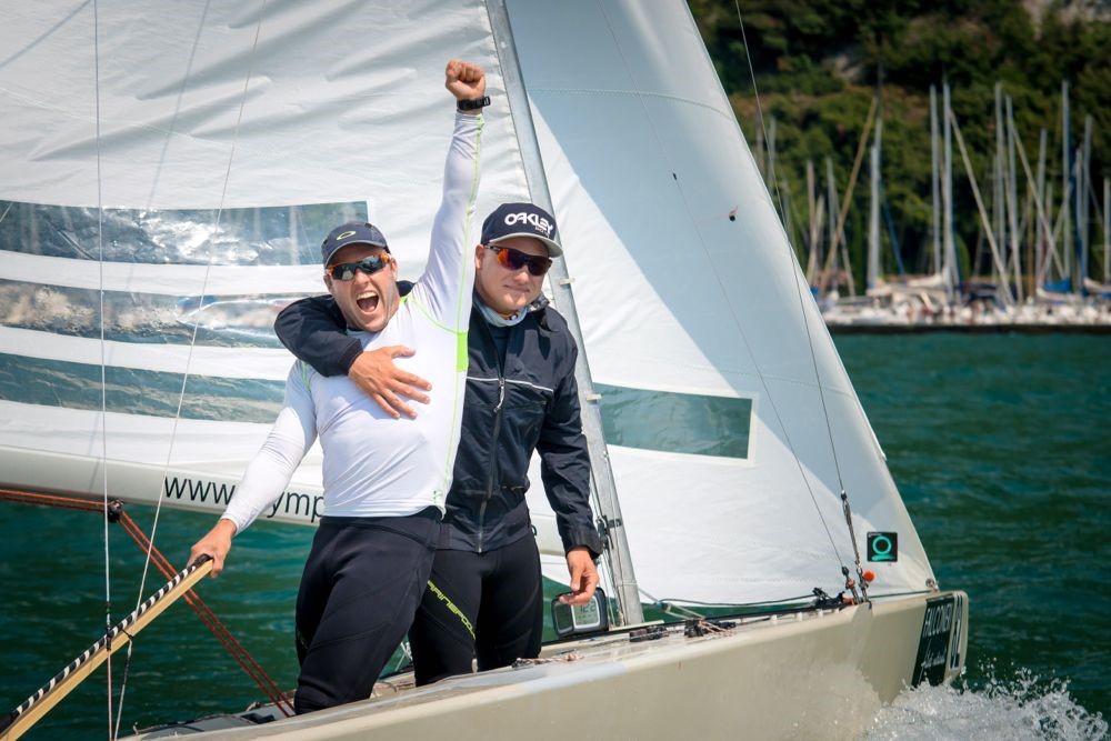 De regerende tyske verdensmestre, Robert Stanjek og Fridijof Kleen. Foto: Flemming Sørensen