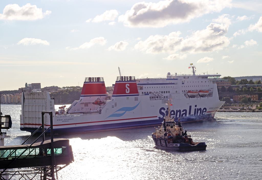 Målet er at færgen skal kunne sejle op til 50 nautiske mil ad gangen kun drevet af batterier. Foto: Stena Line.