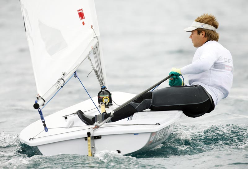 Thorbjørn Schierup under Princess Sofia Trophy. Fotograf: Mick Anderson/mickanderson.dk for Dansk Sejlunion