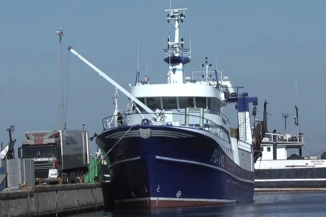 En tragisk ulykke har ramt fiskerne i Thyborøn. Foto: YouTube