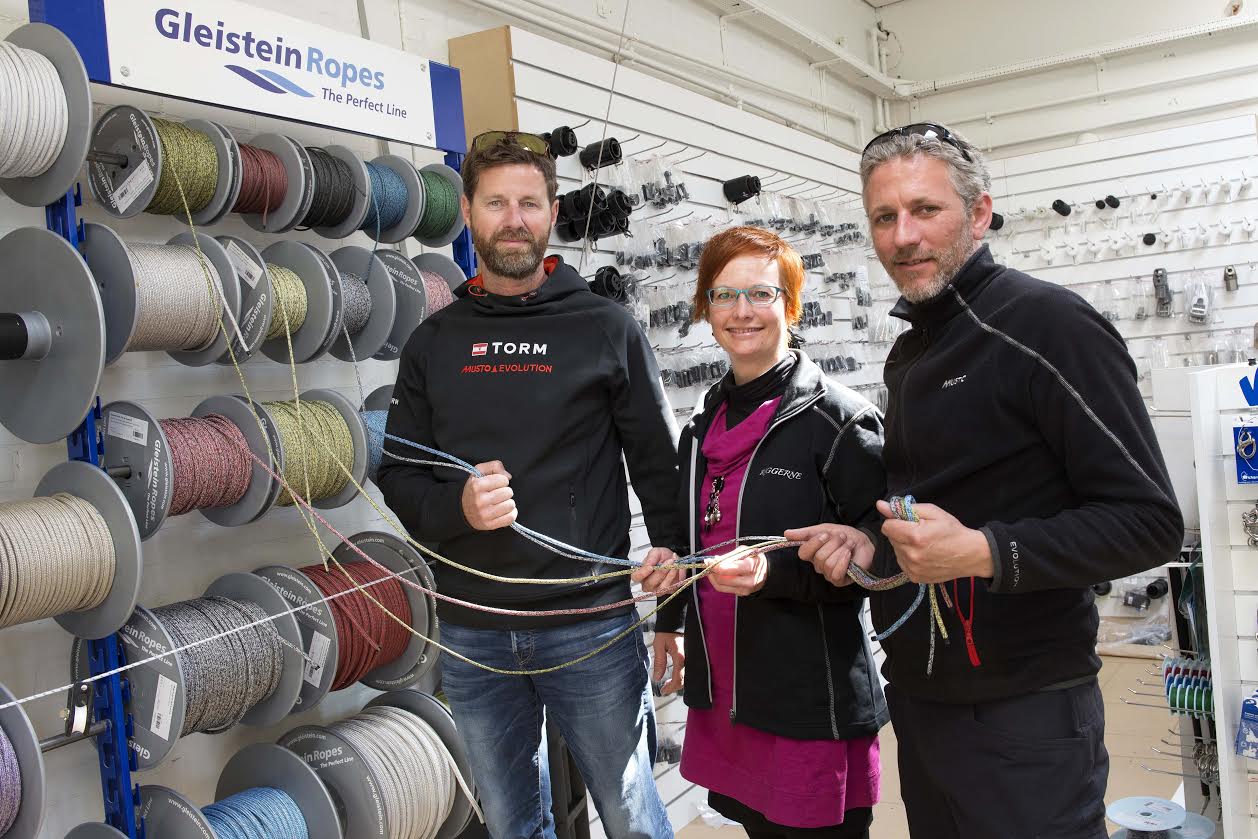 Dansk Sejlunion og Gleistein Ropes har netop underskrevet ny samarbejdsaftale. Foto: Dansk Sejlunion