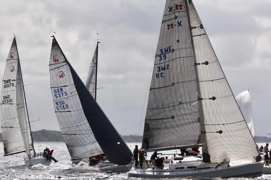 Til North Sails Trim Cup sejles to sejladser lørdag samt tre sejladser søndag. Foto: North Sails Trim Cup