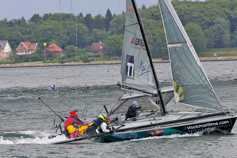 STOCKMARITIME med Hans Genthe krydser her i Lillebælt, mens alt var o.k.. Foto: Michael Westermann