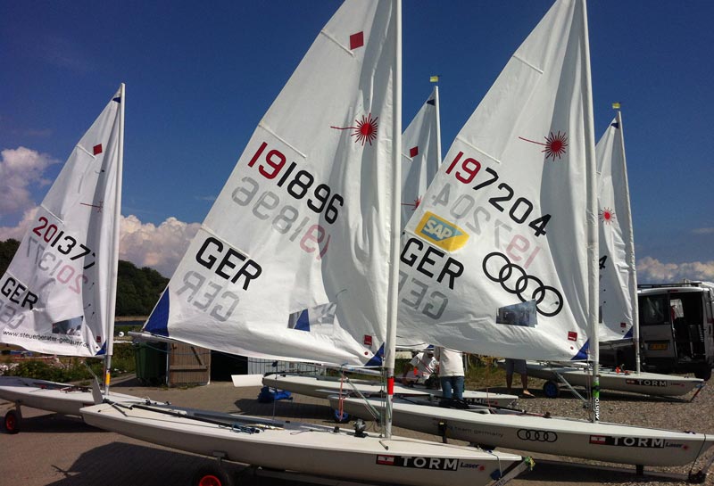 Over 150 unge olympiske håb dyster ugen ud i Aarhus. Foto: Sailing Aarhus