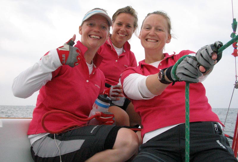 Team Ulrikkeholm: Camilla Ulrikkeholm, Josefine Boel Rasmussen, Louise Ulrikkeholm, Sara Keir.