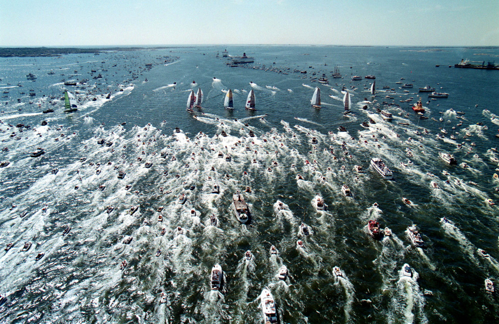 Der bliver mulighed for at følge den sidste In-Port Race i Göteborg. Foto: volvooceanrace.com