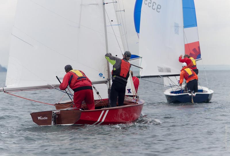 En appel ændrede på slutstillingen til Wayfarernes DM i Rungsted i 20013. Foto: FischerPhoto.com