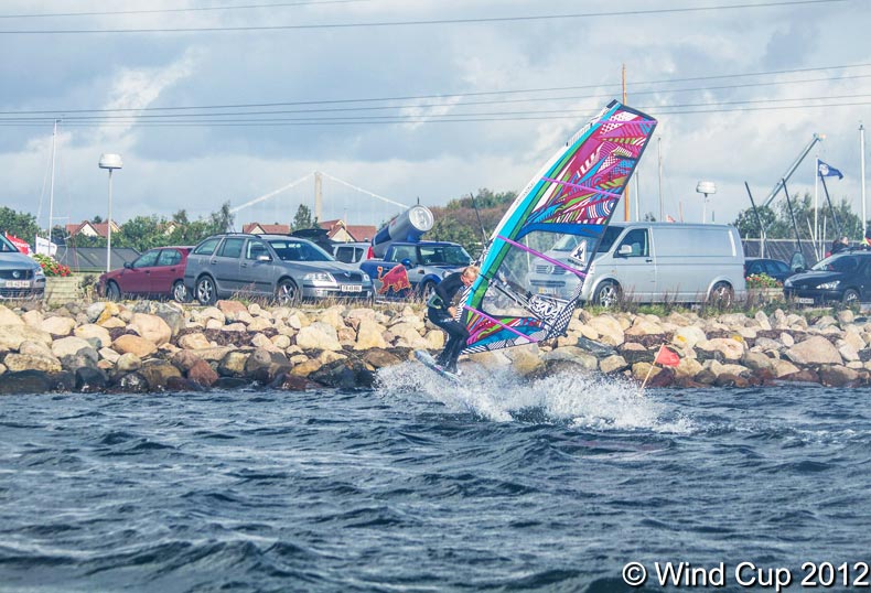 På trods af DMI, blev det godt sejladsvejr alligevel. Foto: Wind Cup 2012